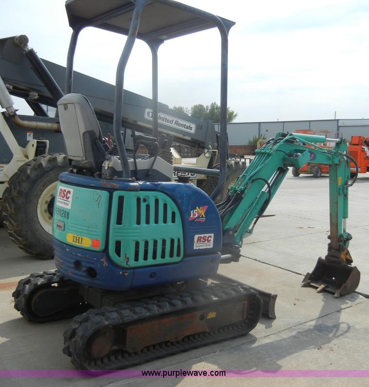 image for item D4631 2007 IHI 15NX2 mini excavator