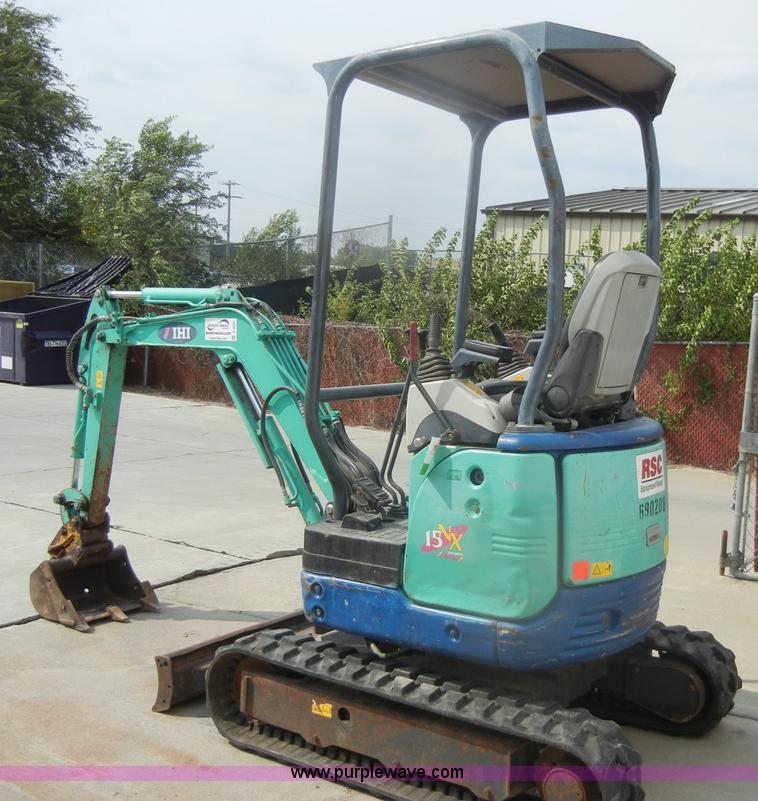 image for item D4631 2007 IHI 15NX2 mini excavator