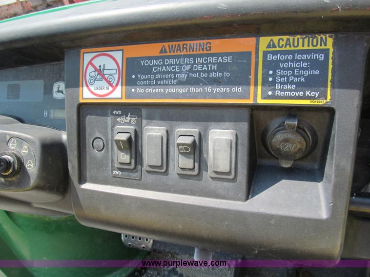 image for item E2091 2008 John Deere Gator HPX utility vehicle