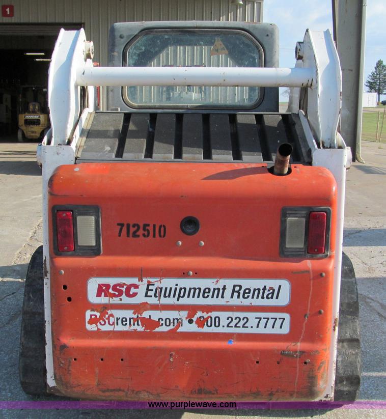 image for item E2127 2007 Bobcat T190 track skid steer