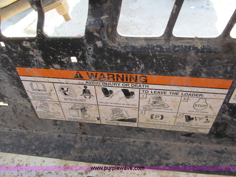 image for item E2127 2007 Bobcat T190 track skid steer