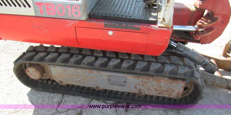 image for item E2129 2006 Takeuchi TB016 compact excavator