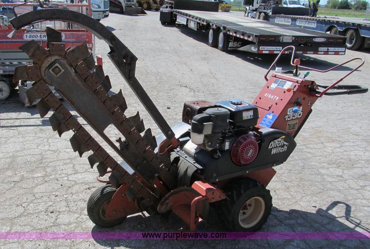 image for item E2131 2005 Ditch Witch 1330H walk behind trencher