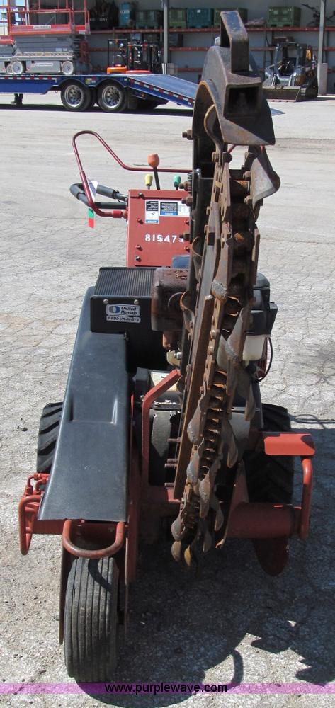 image for item E2131 2005 Ditch Witch 1330H walk behind trencher