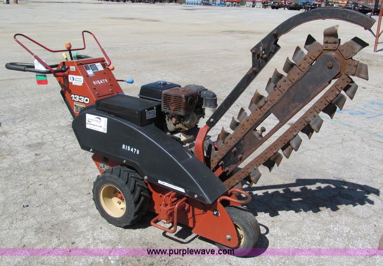 image for item E2131 2005 Ditch Witch 1330H walk behind trencher