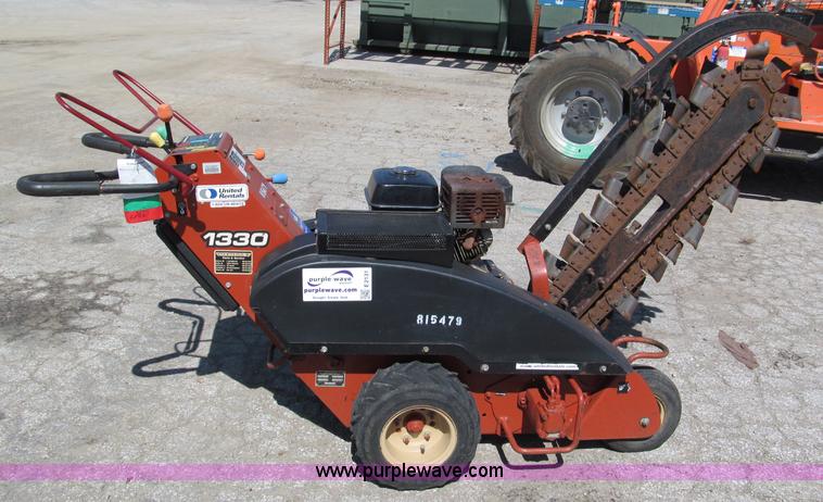 image for item E2131 2005 Ditch Witch 1330H walk behind trencher