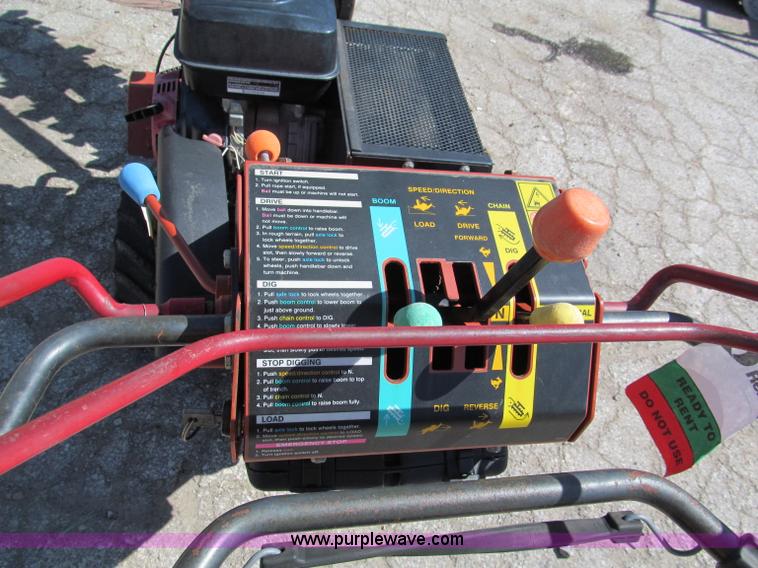 image for item E2131 2005 Ditch Witch 1330H walk behind trencher