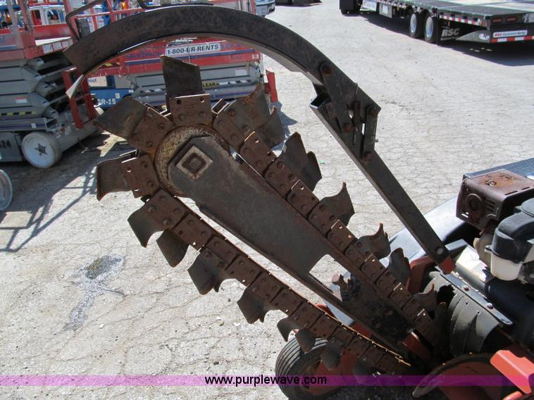 image for item E2131 2005 Ditch Witch 1330H walk behind trencher