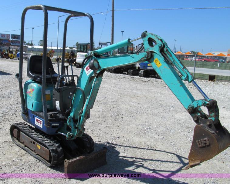 image for item E3502 2007 IHI 9NX mini excavator