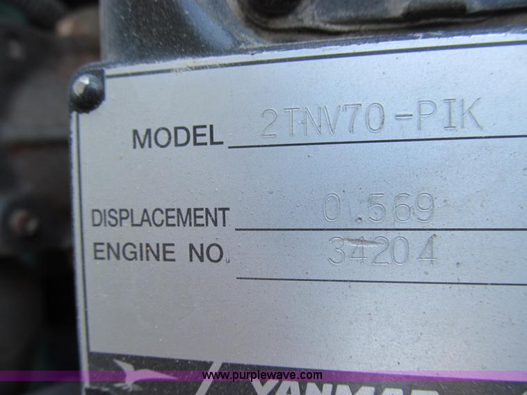 image for item E3502 2007 IHI 9NX mini excavator
