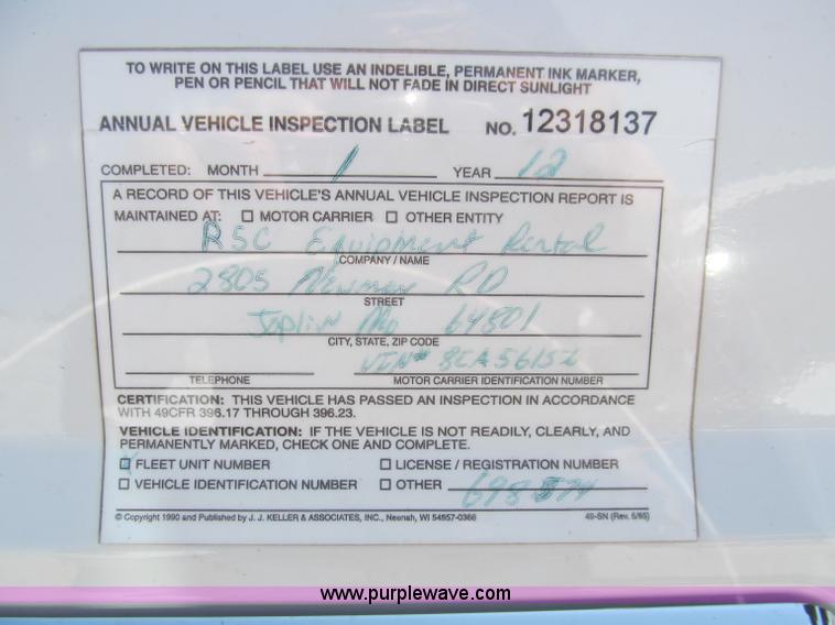 image for item F4544 2008 Ford F250 XLT Super Duty SuperCab pickup truck