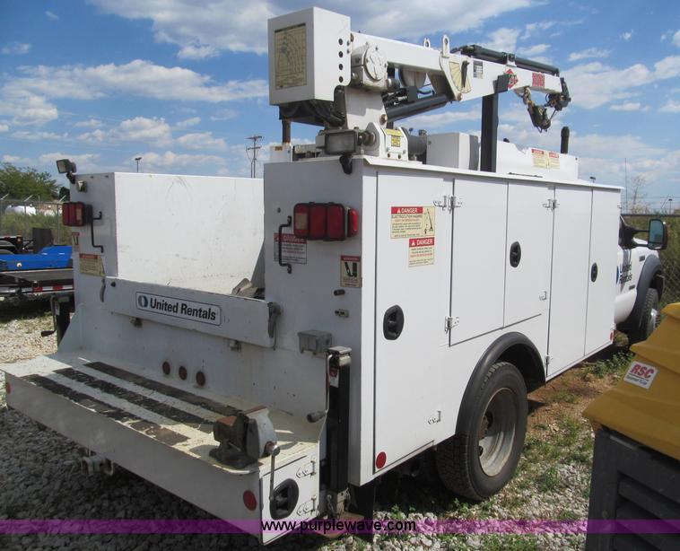 image for item F4545 2007 Ford F550 XL Super Duty service truck
