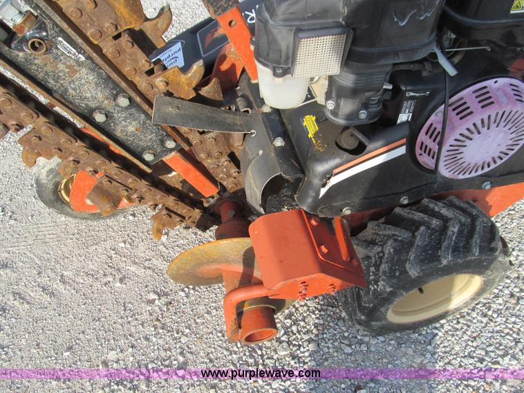 image for item F4570 2007 Ditch Witch 1330H walk behind trencher