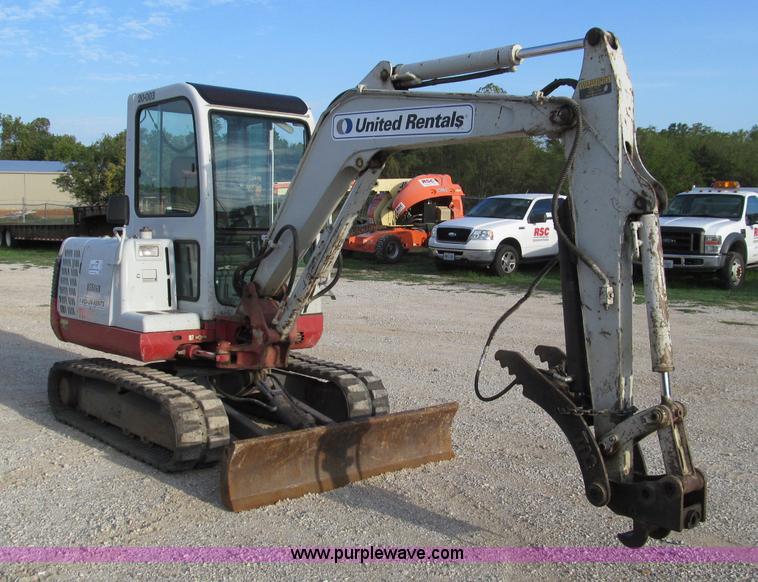 image for item F4571 2006 Takeuchi TB135 compact excavator