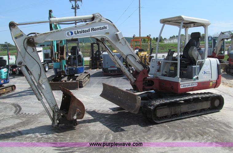image for item F4573 2005 Takeuchi TB145R compact excavator