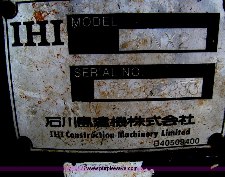 image for item F4574 2007 IHI 9NX2 mini excavator