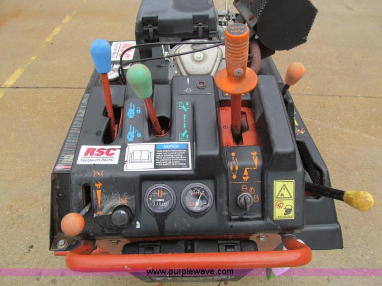 image for item F4575 2007 Ditch Witch 1820H walk behind trencher