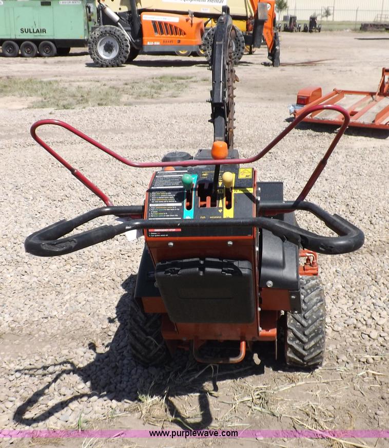 image for item F6014 2007 Ditch Witch 1330H walk behind trencher