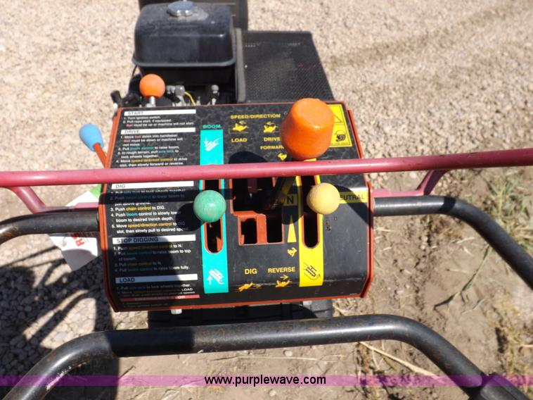 image for item F6014 2007 Ditch Witch 1330H walk behind trencher