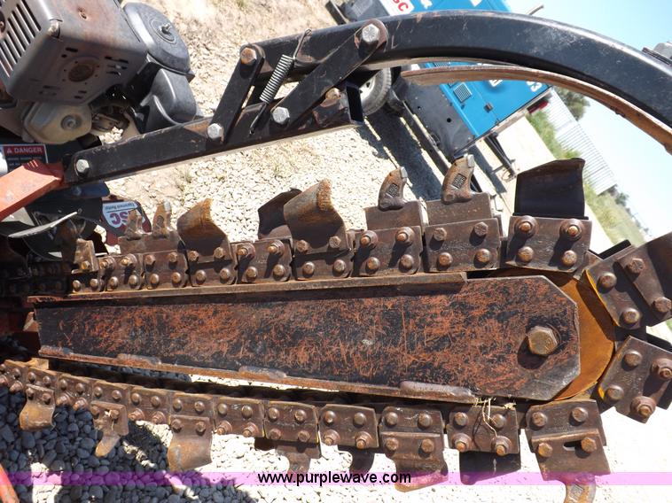 image for item F6014 2007 Ditch Witch 1330H walk behind trencher