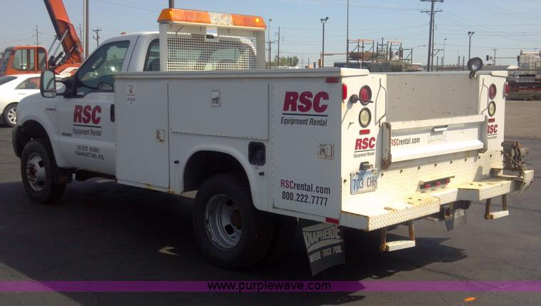 image for item I9783 2005 Ford F350 XL Super Duty service truck