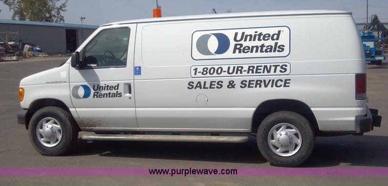 image for item I9784 2007 Ford E250 Econoline cargo van