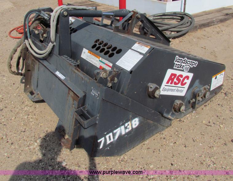 image for item N9121 2007 Bobcat RL5B landscape rake skid steer attachment