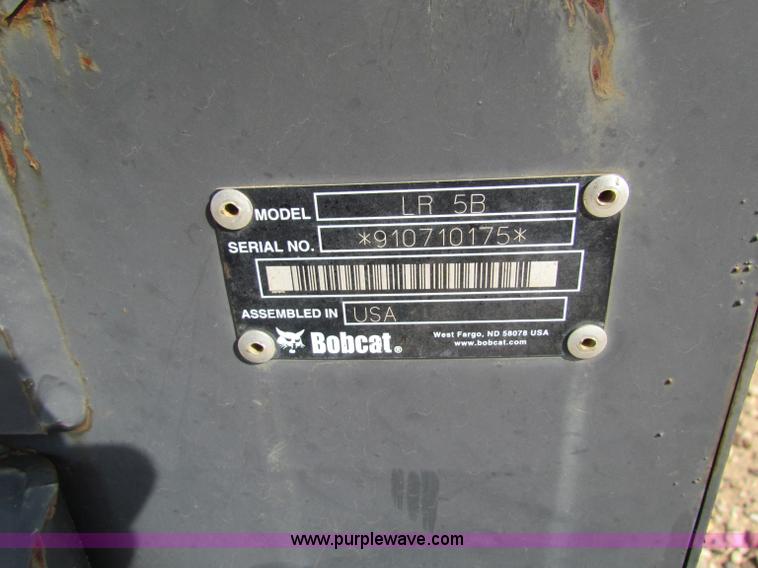 image for item N9121 2007 Bobcat RL5B landscape rake skid steer attachment