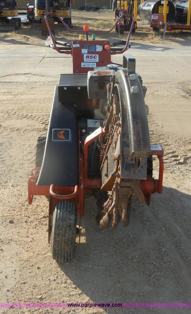 image for item U9258 2007 Ditch Witch 1330H walk behind trencher