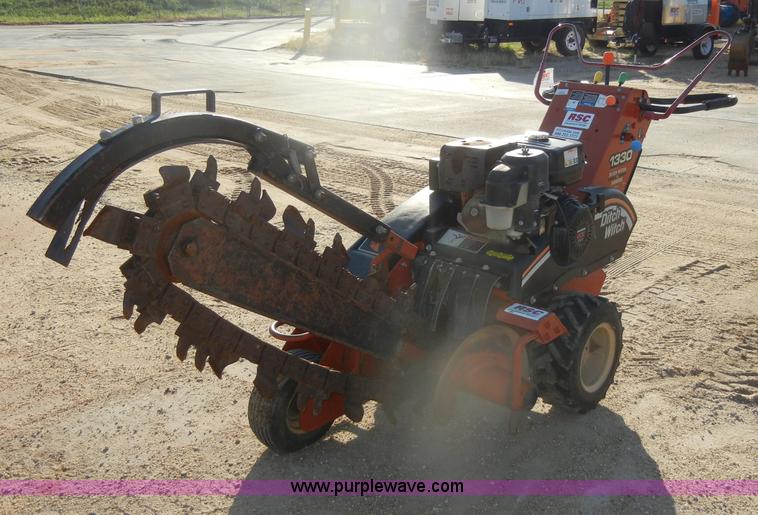 image for item U9258 2007 Ditch Witch 1330H walk behind trencher