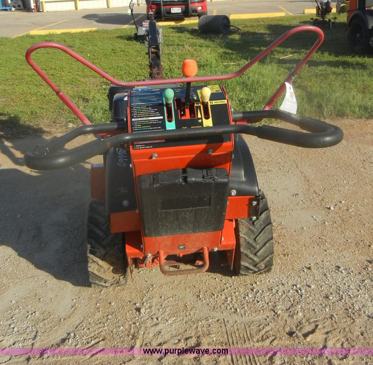 image for item U9258 2007 Ditch Witch 1330H walk behind trencher