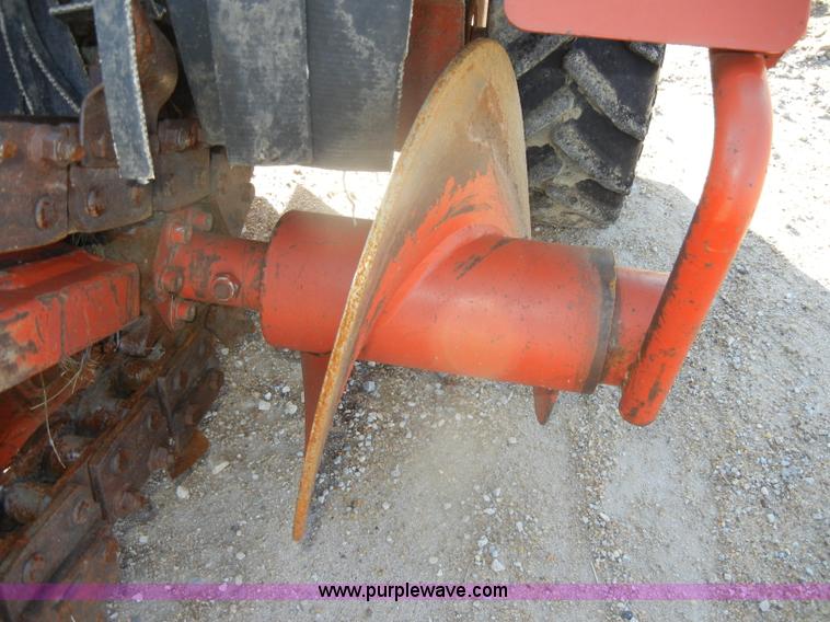 image for item U9258 2007 Ditch Witch 1330H walk behind trencher
