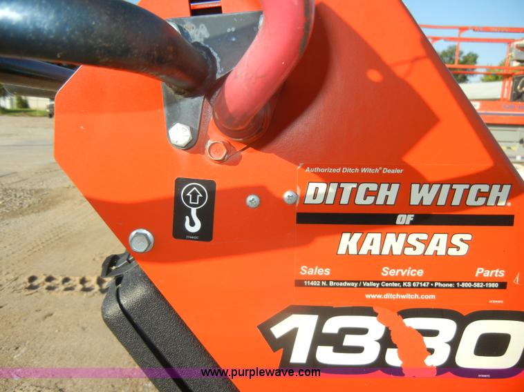image for item U9258 2007 Ditch Witch 1330H walk behind trencher