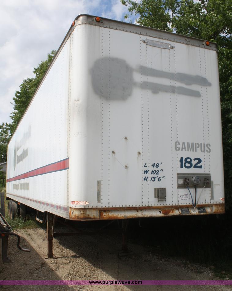 image for item B6702 1994 Trailmobile dry van trailer