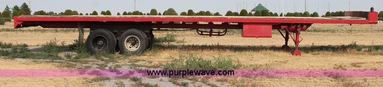 image for item C2770 1951 Freightliner 45' flatbed trailer