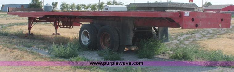 image for item C2770 1951 Freightliner 45' flatbed trailer