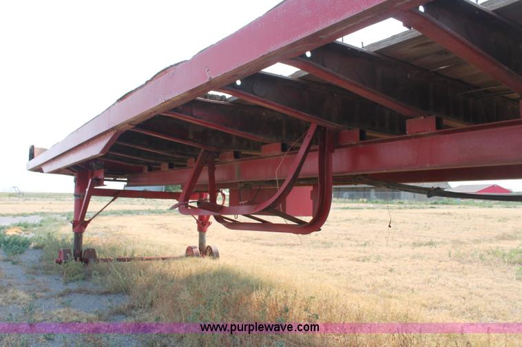 image for item C2770 1951 Freightliner 45' flatbed trailer