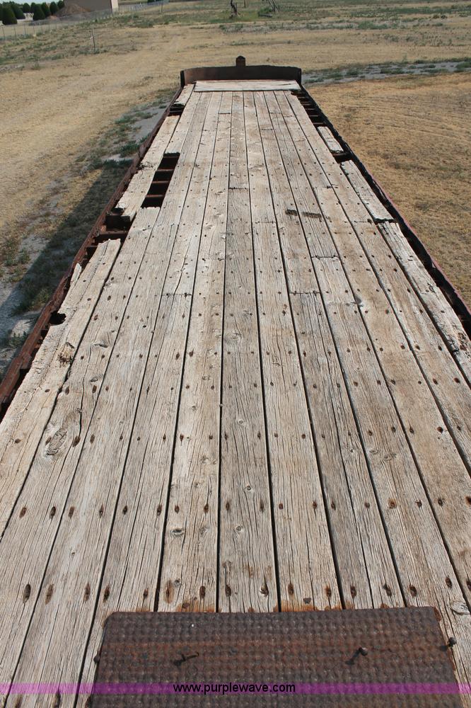 image for item C2770 1951 Freightliner 45' flatbed trailer