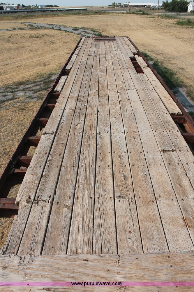 image for item C2770 1951 Freightliner 45' flatbed trailer