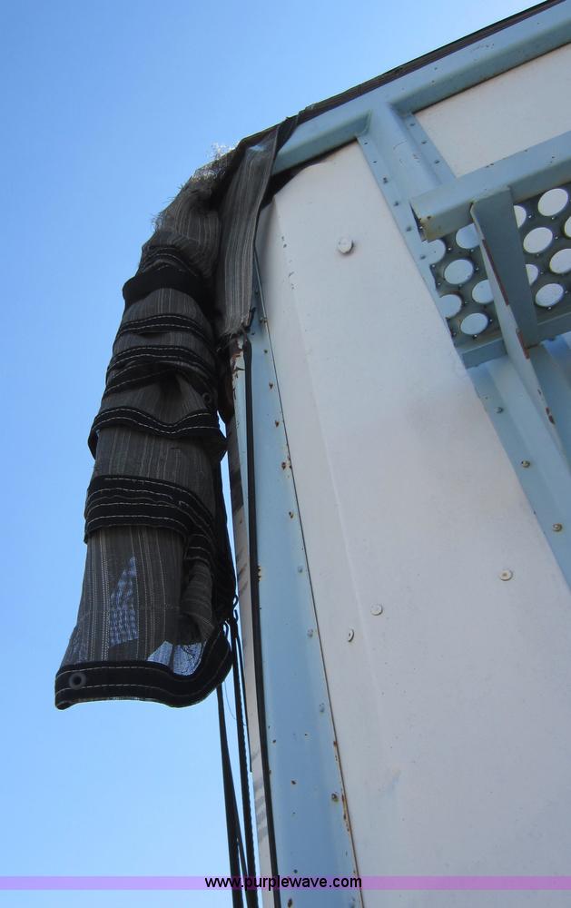 image for item D5610 1980 Bocats 40' chain floor open top trailer