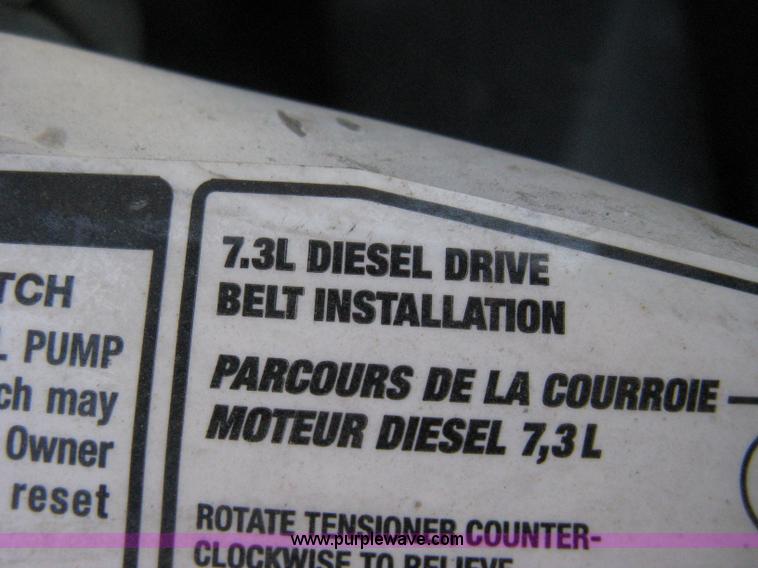 image for item B8057 2000 Ford F450 XL Super Duty flatbed pickup truck