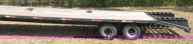 image for item B8061 2001 Legend dual tandem axle gooseneck trailer