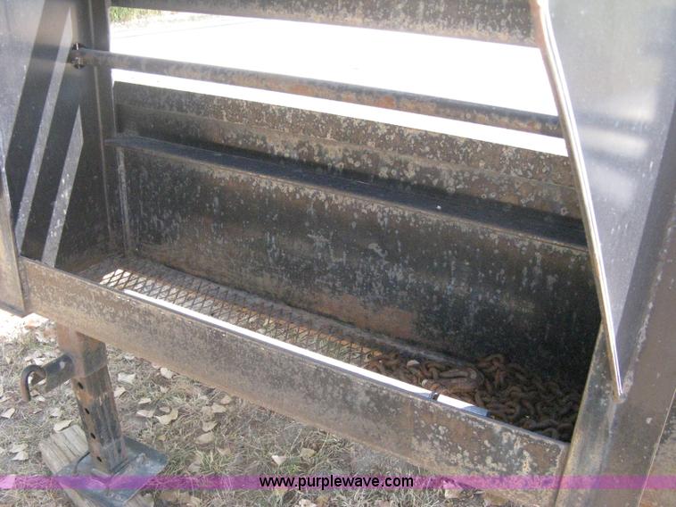 image for item B8061 2001 Legend dual tandem axle gooseneck trailer