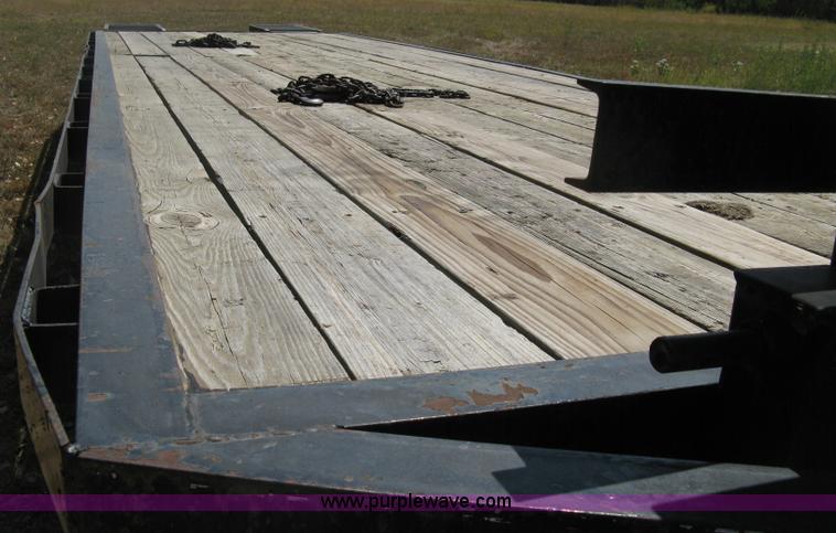 image for item B8061 2001 Legend dual tandem axle gooseneck trailer