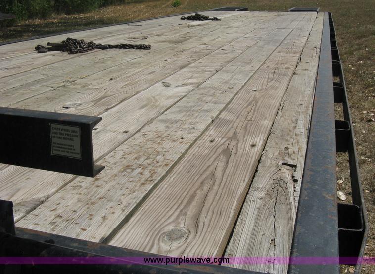 image for item B8061 2001 Legend dual tandem axle gooseneck trailer