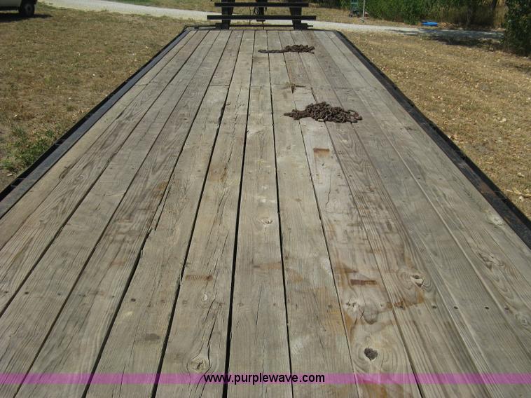 image for item B8061 2001 Legend dual tandem axle gooseneck trailer