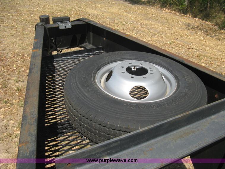 image for item B8061 2001 Legend dual tandem axle gooseneck trailer