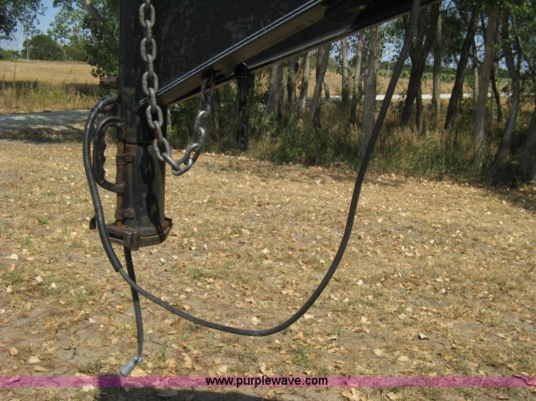 image for item B8061 2001 Legend dual tandem axle gooseneck trailer