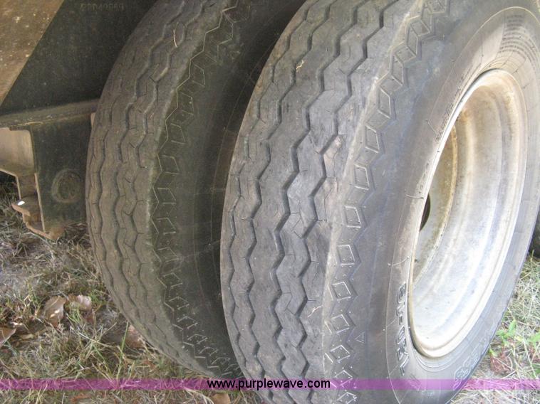 image for item B8061 2001 Legend dual tandem axle gooseneck trailer