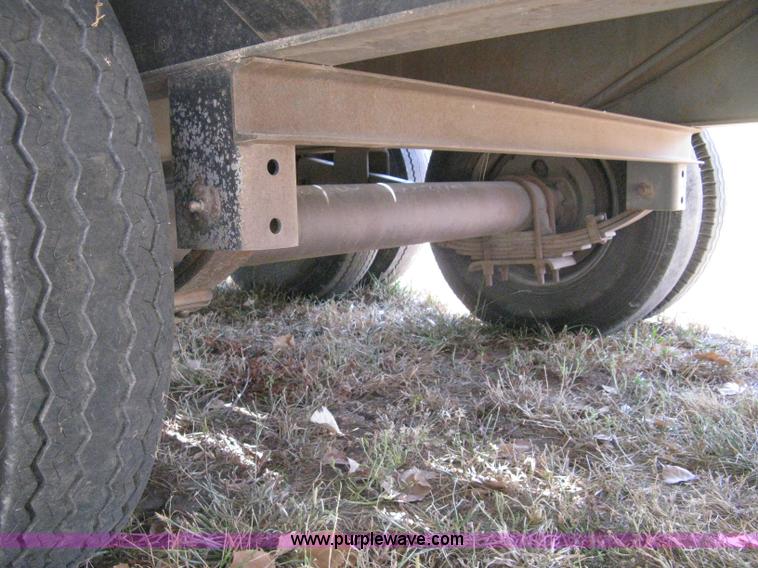 image for item B8061 2001 Legend dual tandem axle gooseneck trailer